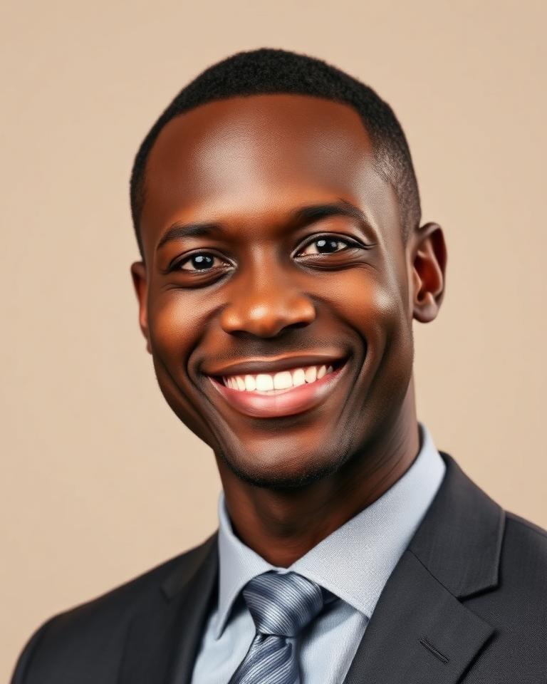Portrait of James Okafor